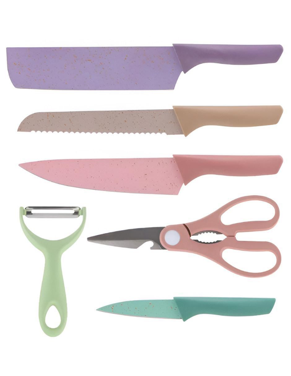 Set de cuchillos utilitario 6 piezas