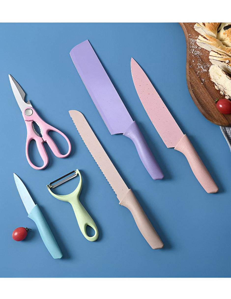Set de cuchillos utilitario  6 piezas 3