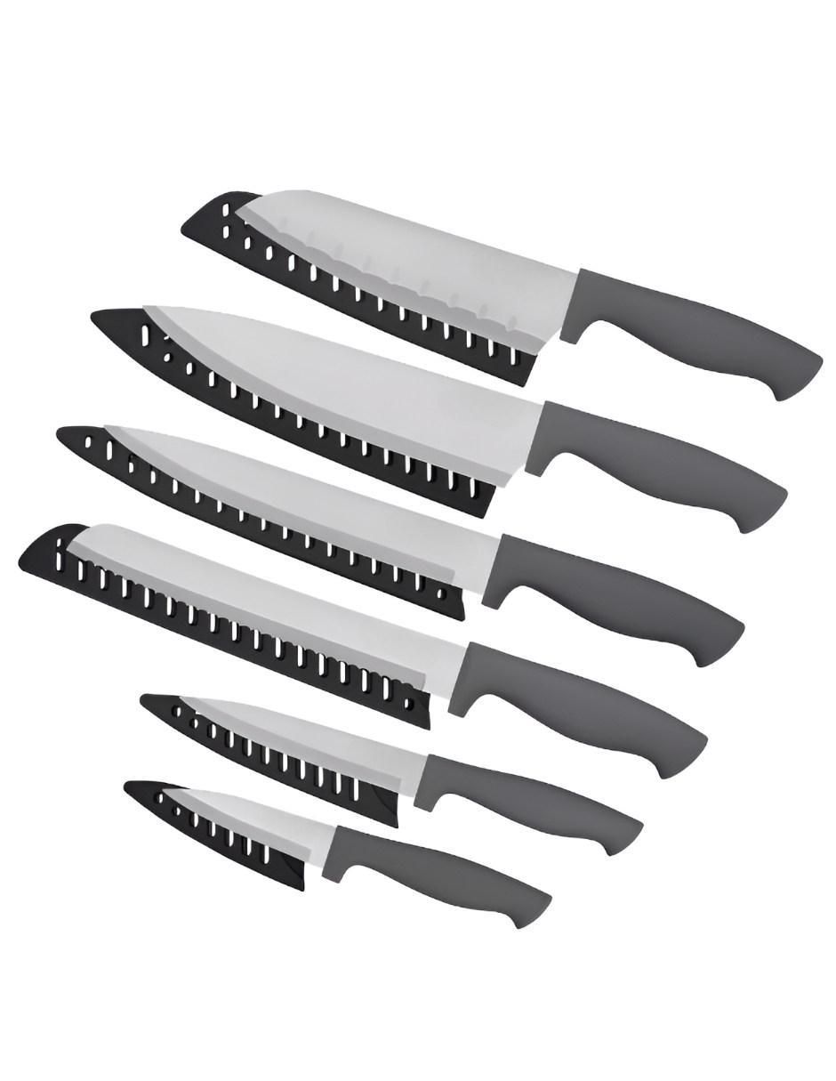 Set de cuchillos utilitario 6 piezas