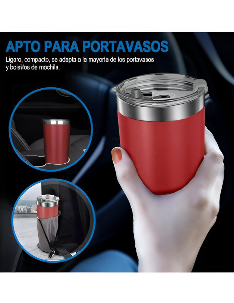 Vaso con tapa y popote 3