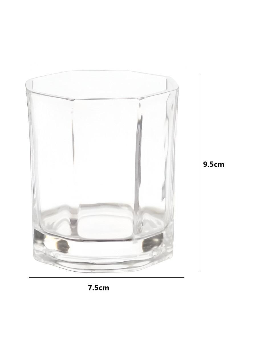 Set vasos de vidrio con 6 piezas 4