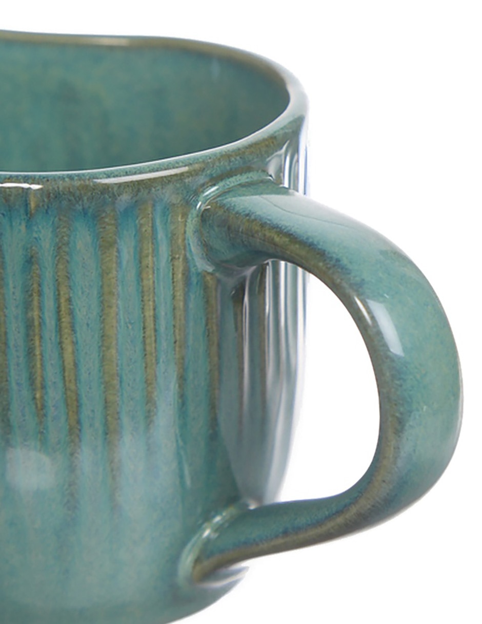 Cremera Gallery Green de porcelana 4
