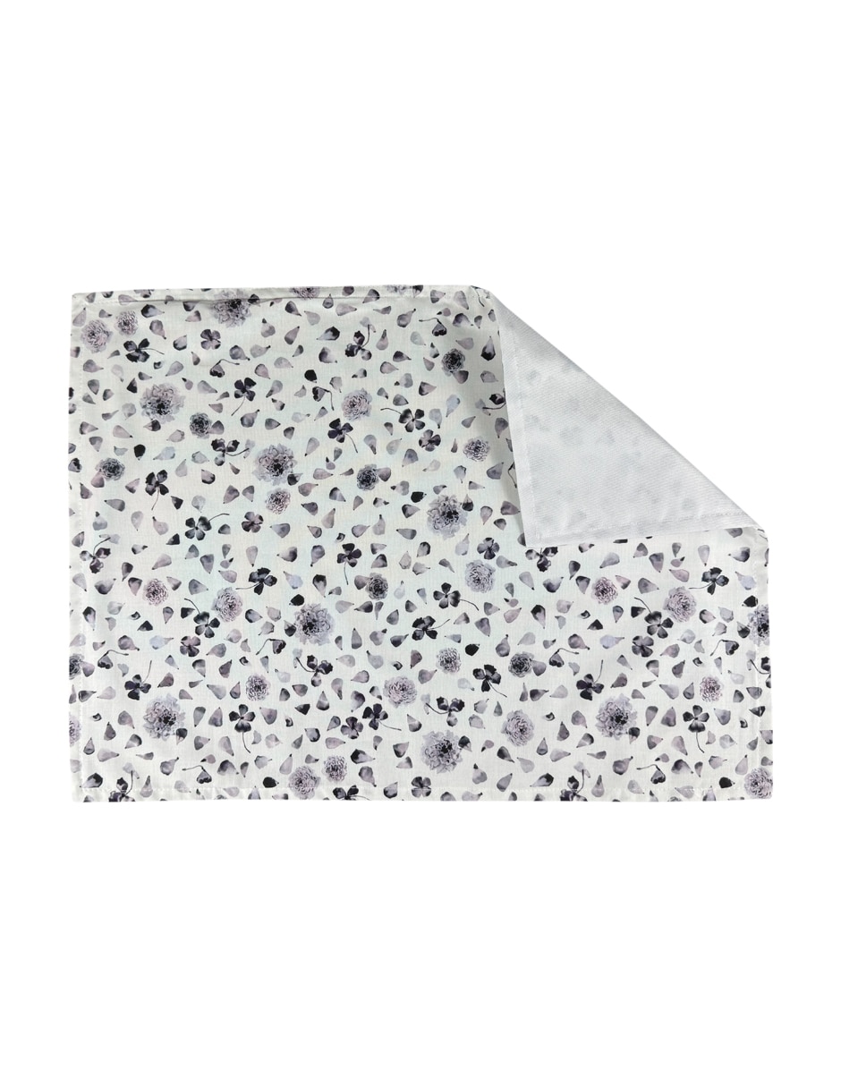 Mantel individual rectangular de algodón Shadows 2