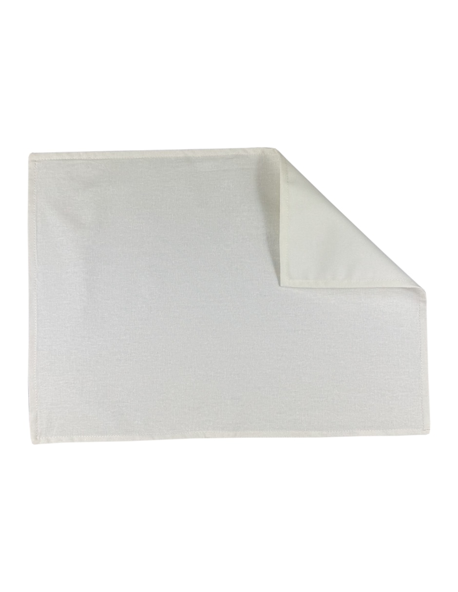 Mantel individual rectangular de lino Linen 2