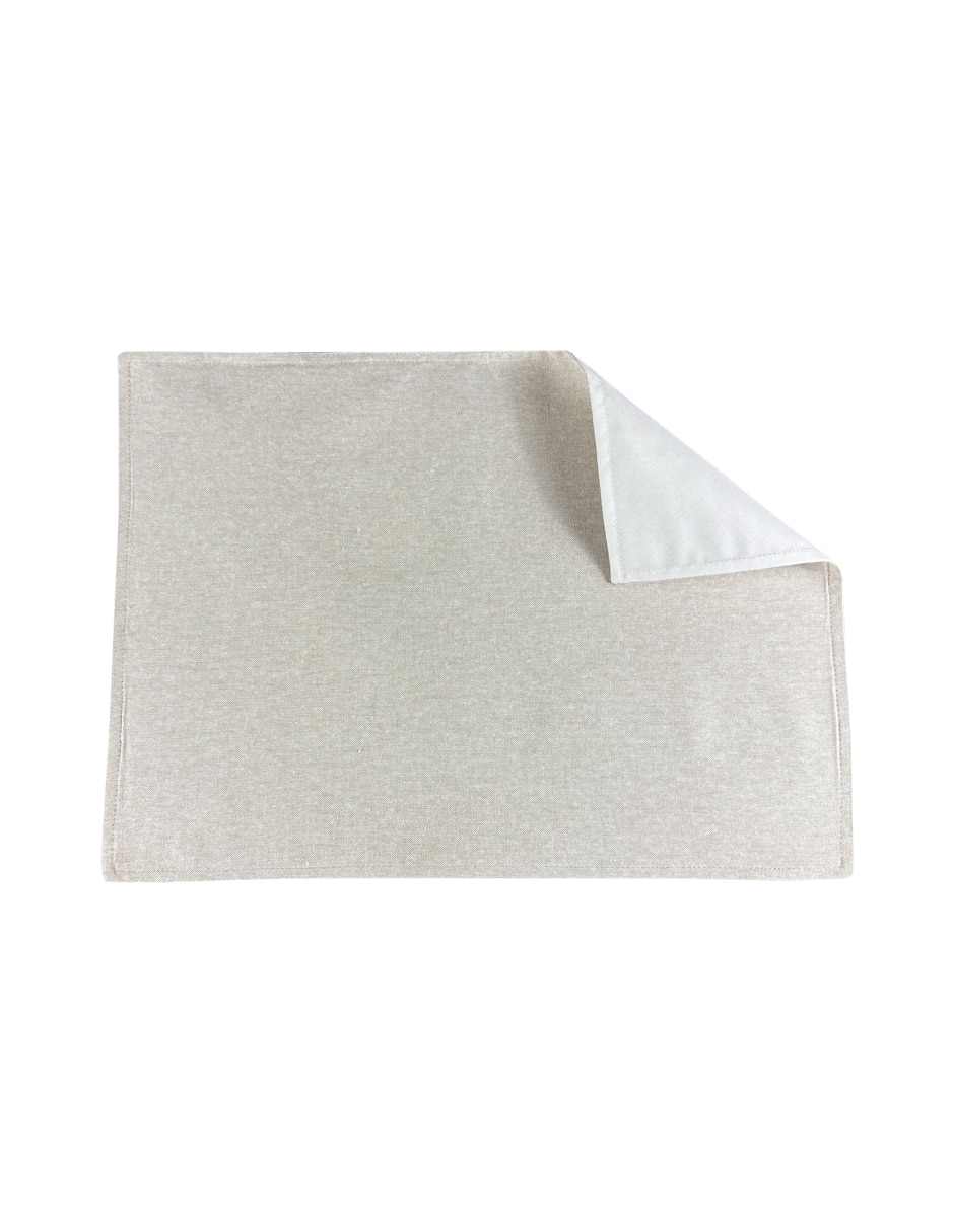 Mantel individual rectangular Flax 2