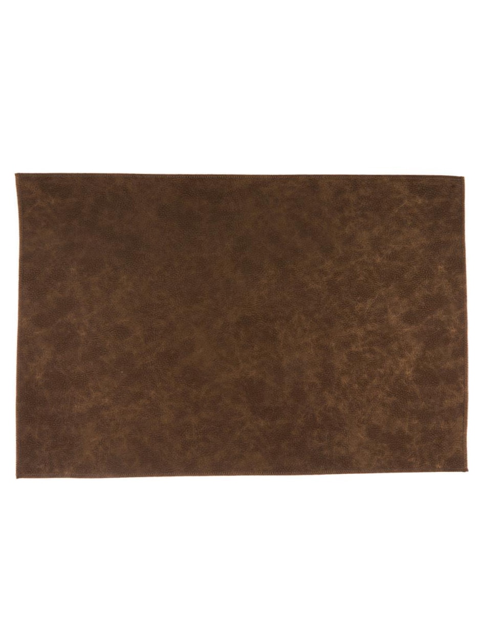 Mantel individual rectangular de poliuretano Alcántara