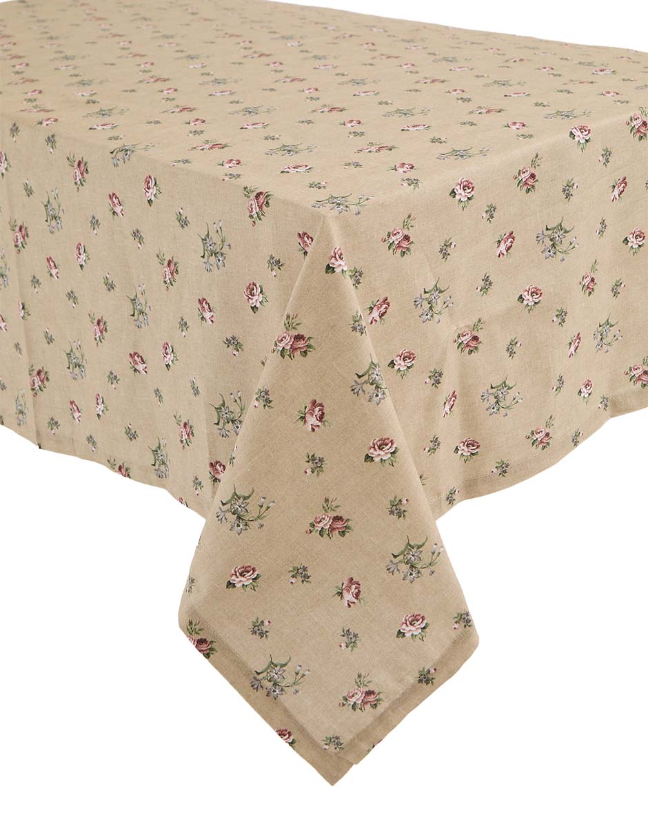 Mantel rectangular de lino Linen