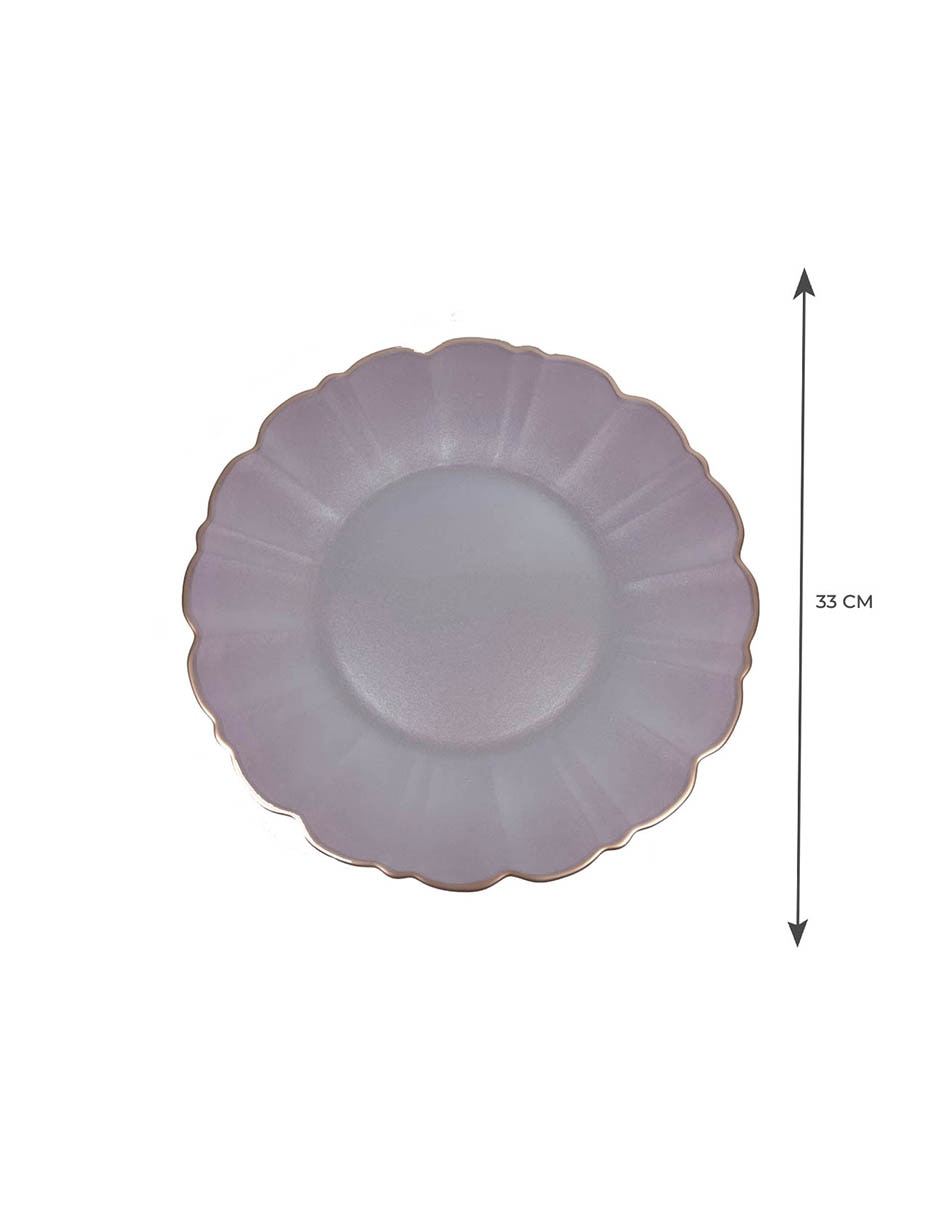 Plato base de vidrio 3