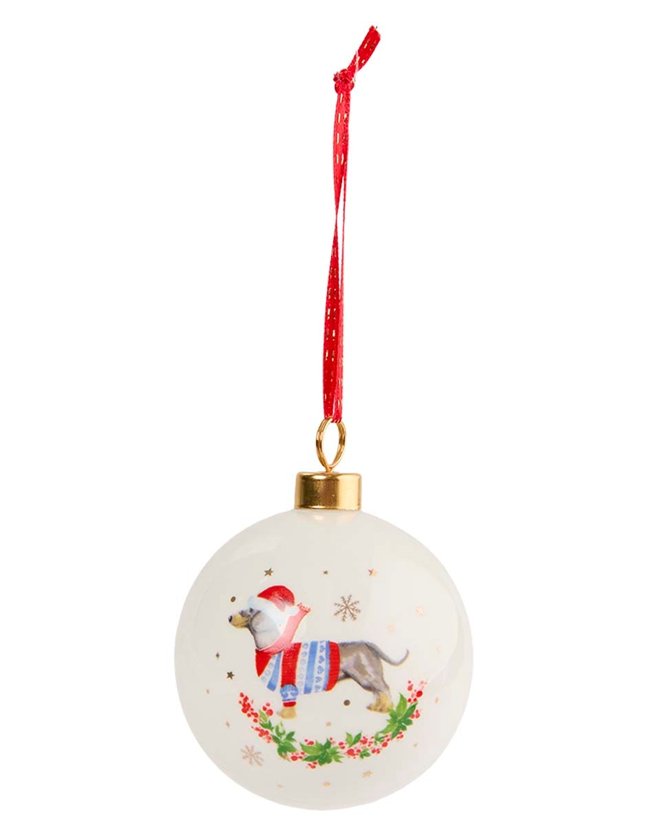 Set esfera navideña Christmas decorations con 4 piezas 4