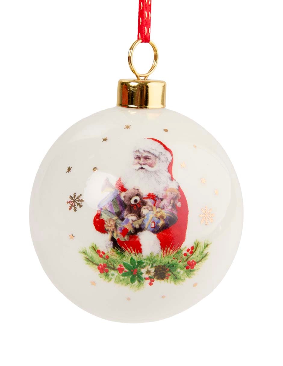Set esfera navideña Christmas decorations con 4 piezas 4