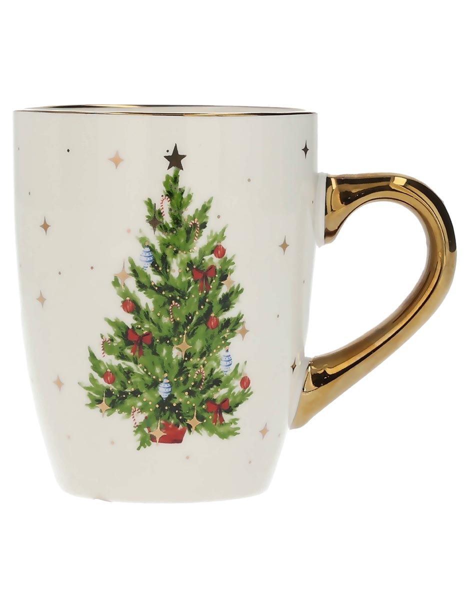 Vajilla cerrada navidad de porcelana para 4 personas 6