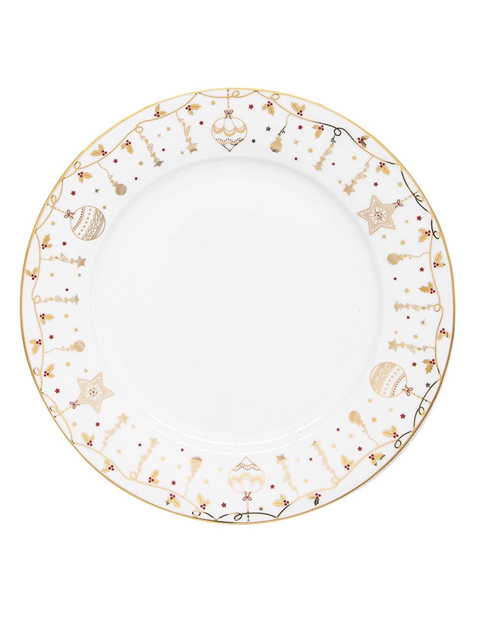 Vajilla cerrada christmas lights navidad de porcelana para 4 personas 3