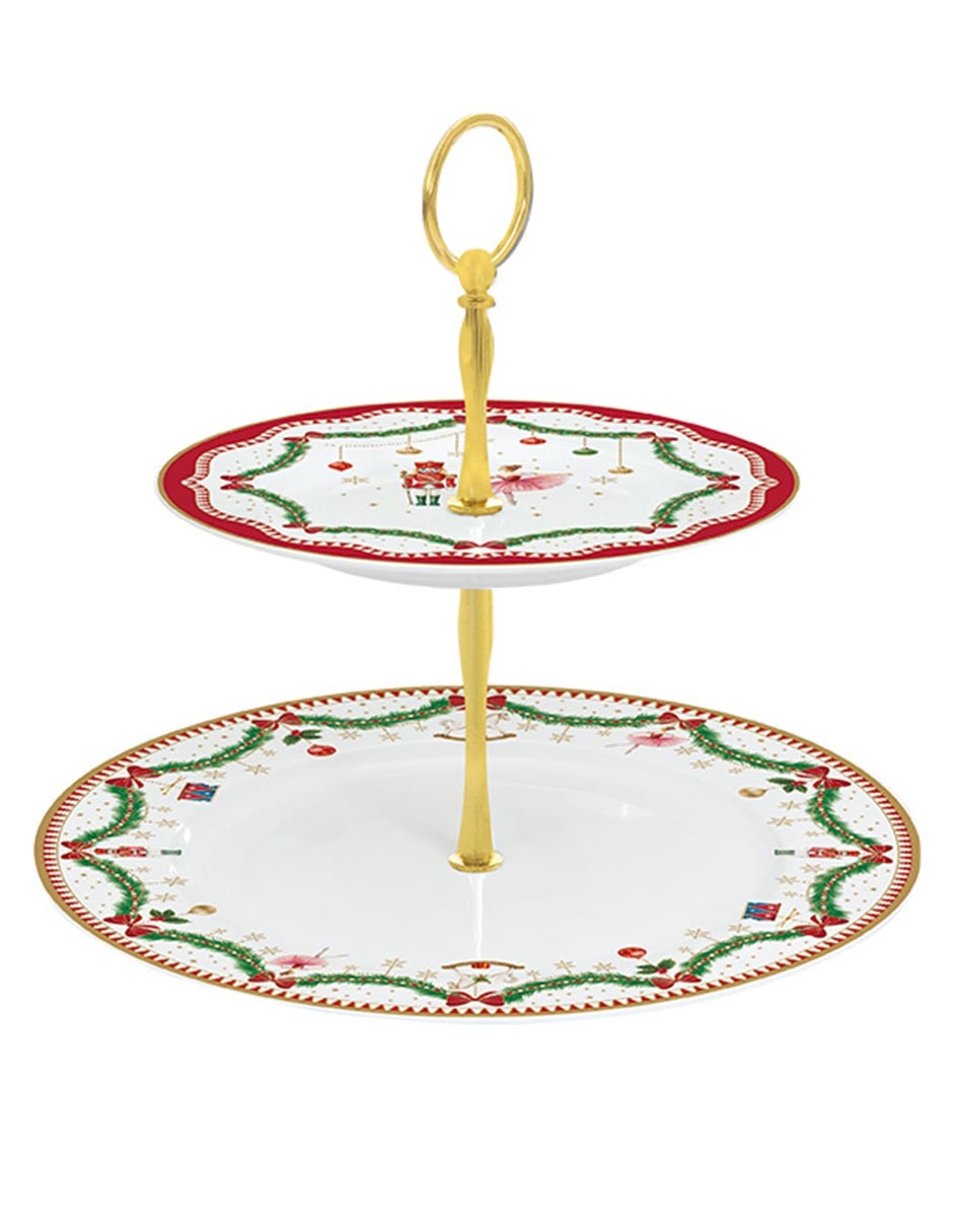 Pastelero de 2 pisos Magie de Noel
