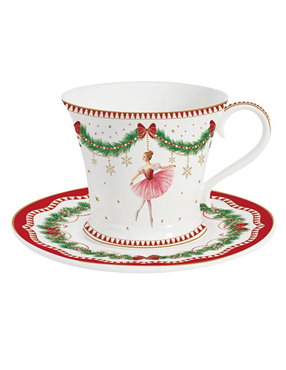 Vajilla lifestyle navidad de porcelana para 4 personas 5