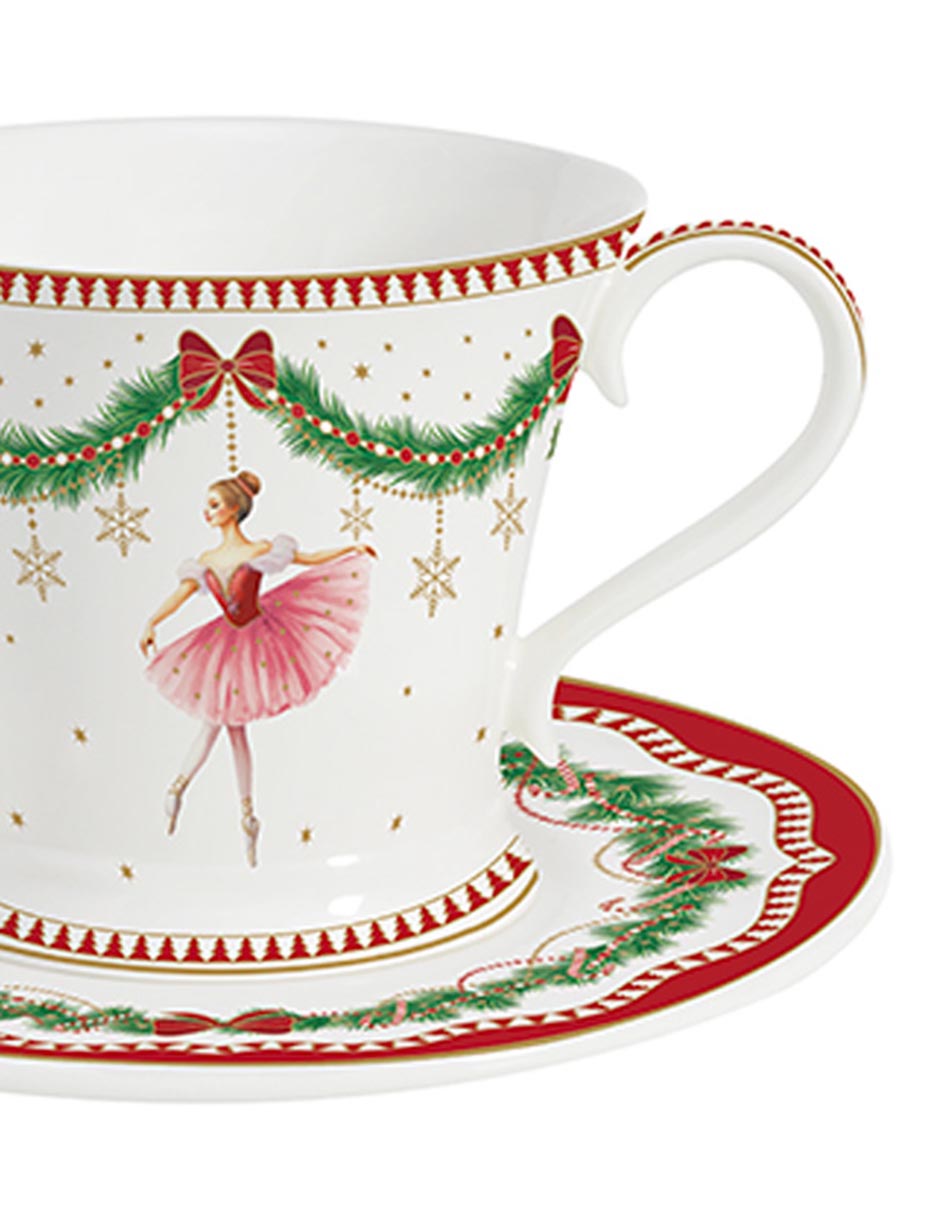 Vajilla lifestyle navidad de porcelana para 4 personas 9