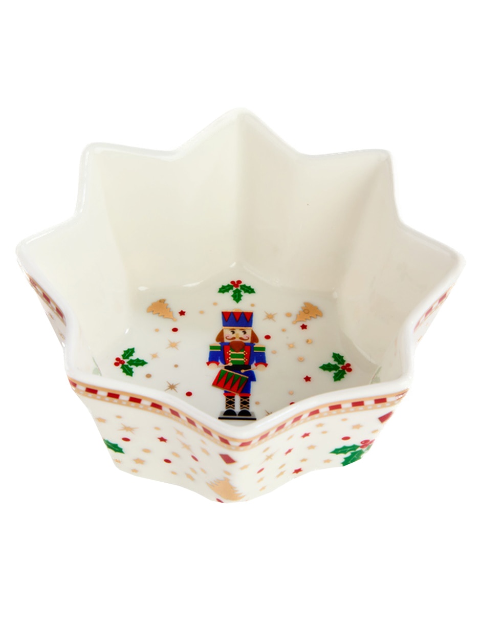 Set botanero navideño Classic Nutcracker de Porcelana 5