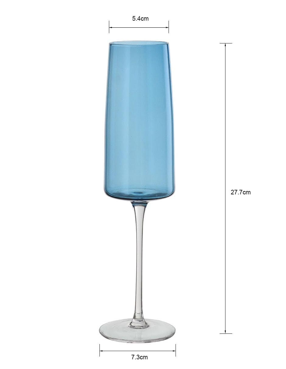 Copa para vino Bleusoir de vidrio 4