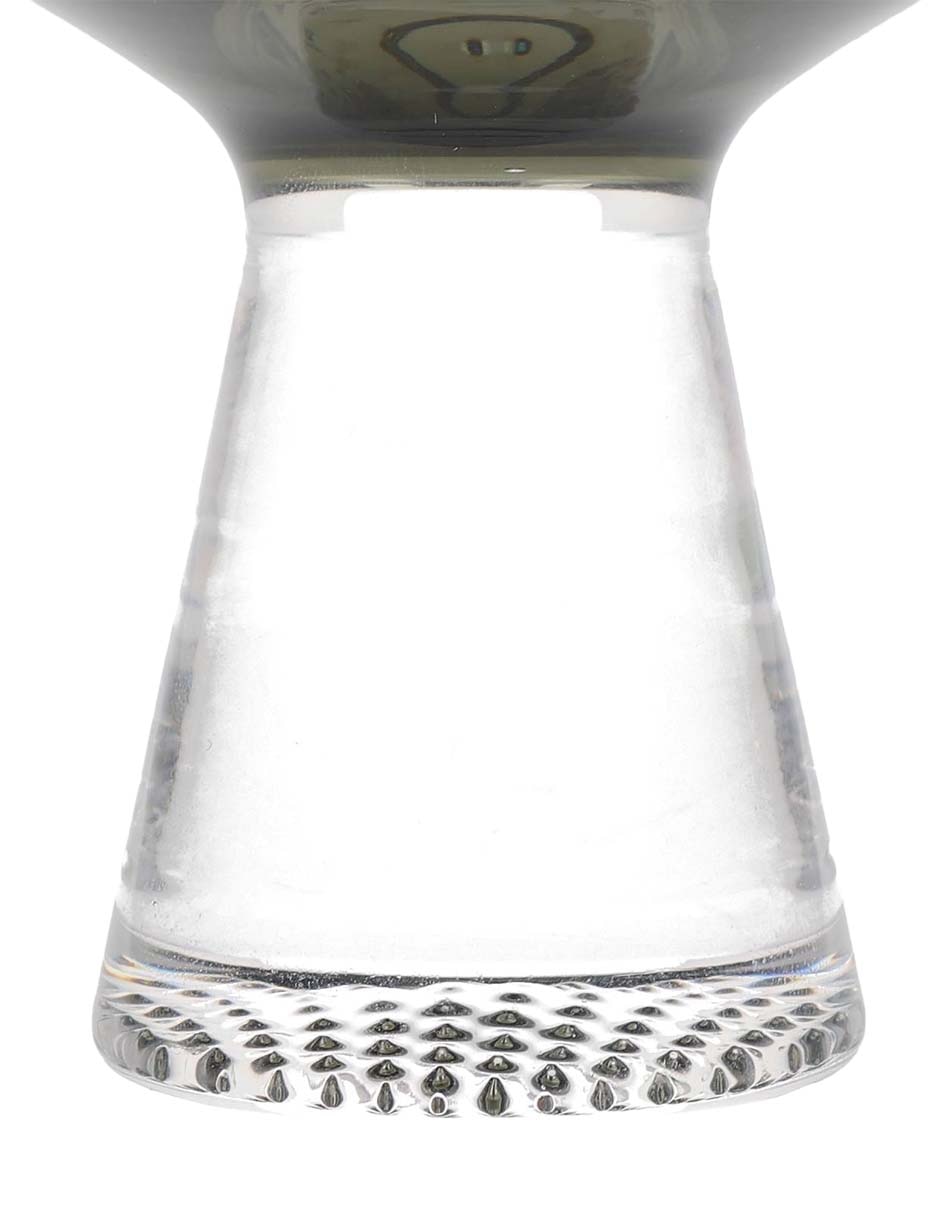 COPA HELADO, 350 ML CHIC VIDRIO, GRIS