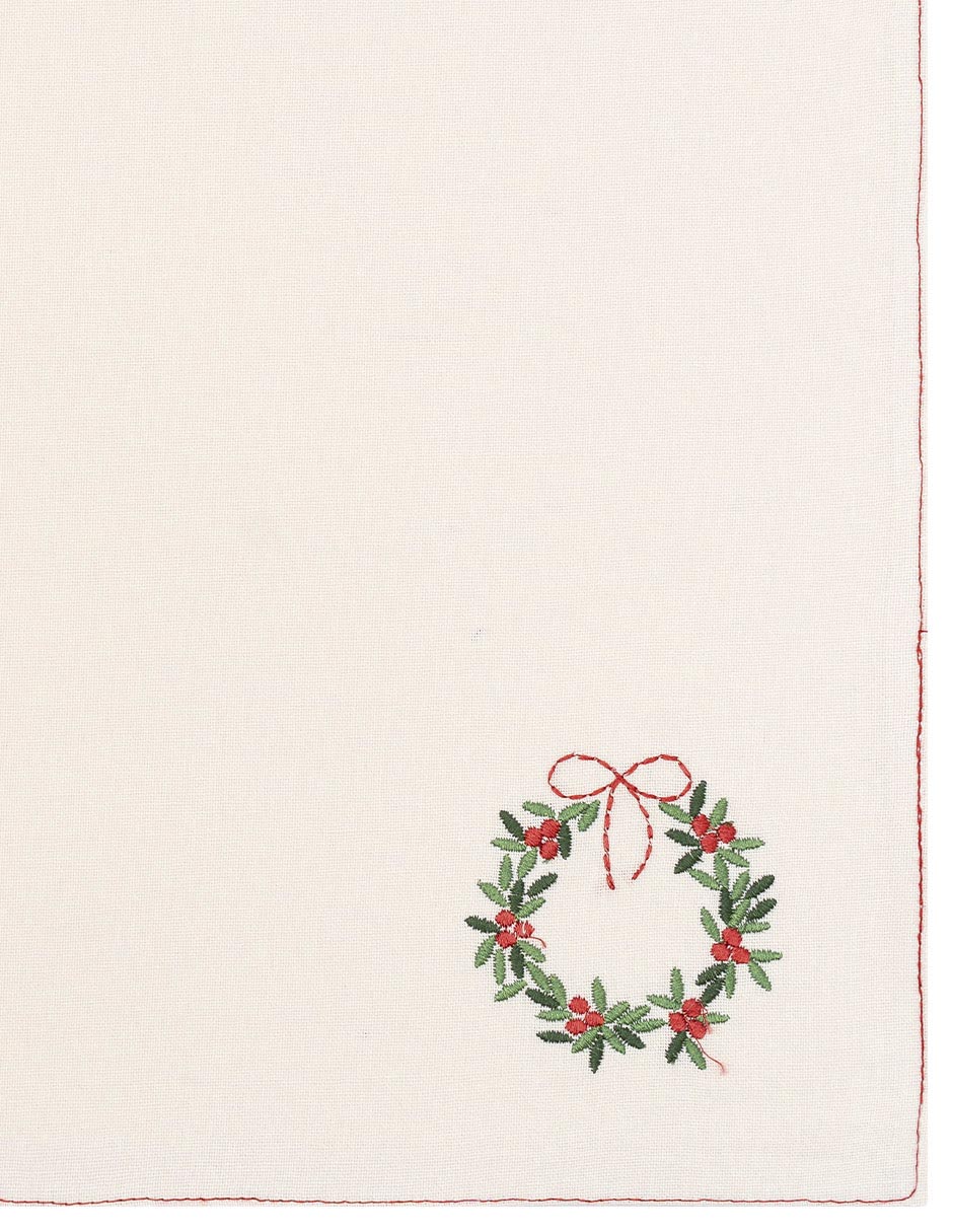 Set mantel individual rectangular de algodón Coranta Navidad 2