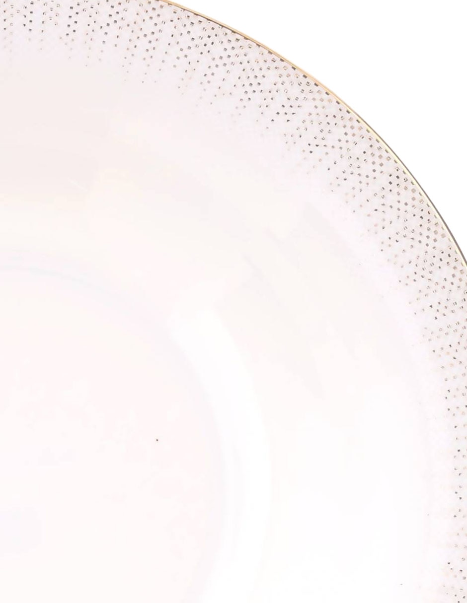 Vajilla carlota de porcelana para 6 personas 7
