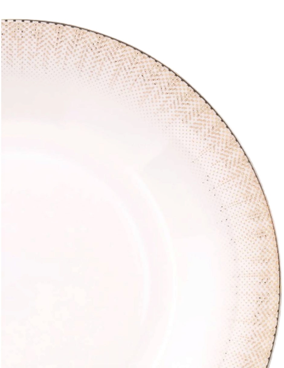 Vajilla carlota de porcelana para 6 personas 8