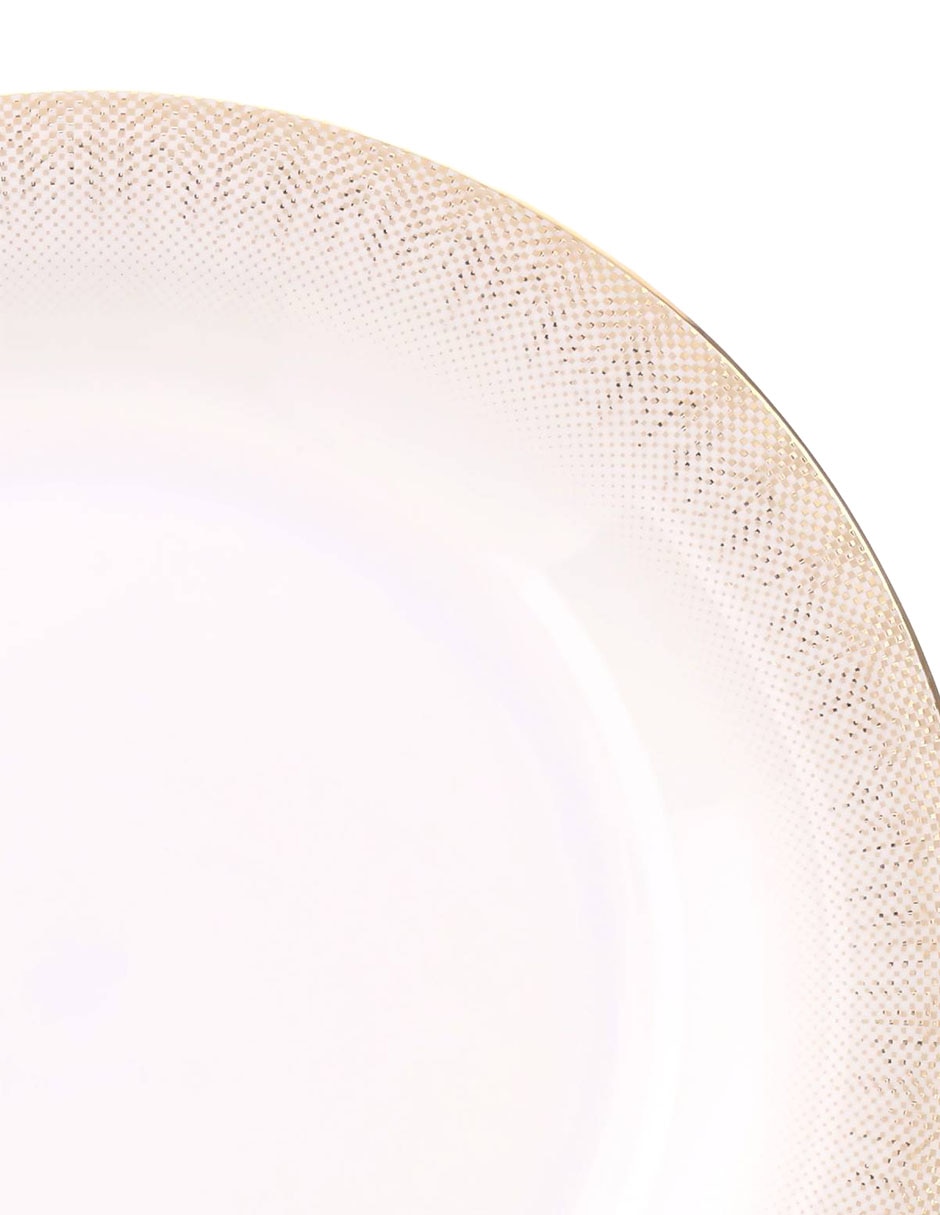 Vajilla carlota de porcelana para 6 personas 9