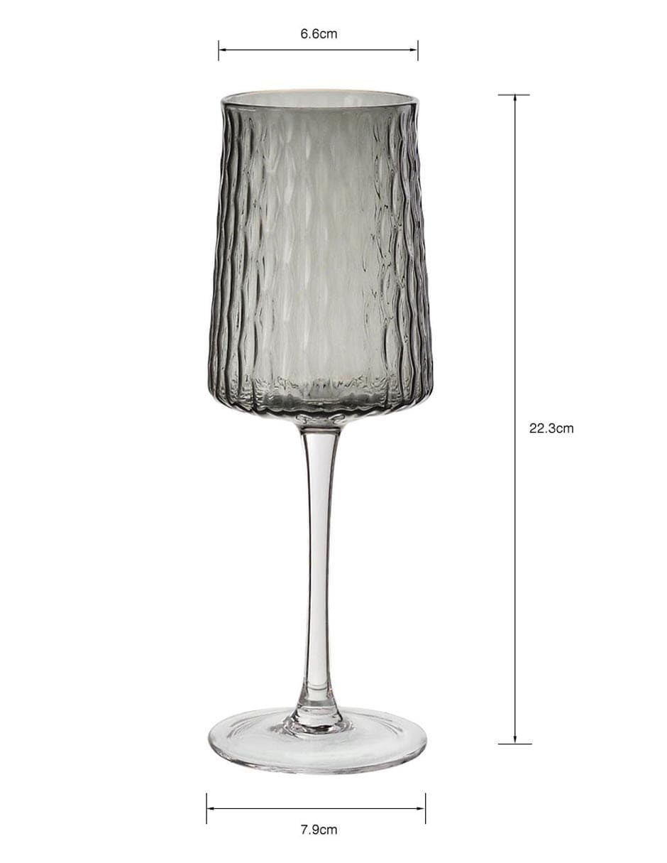 Copa para vino de vidrio 4