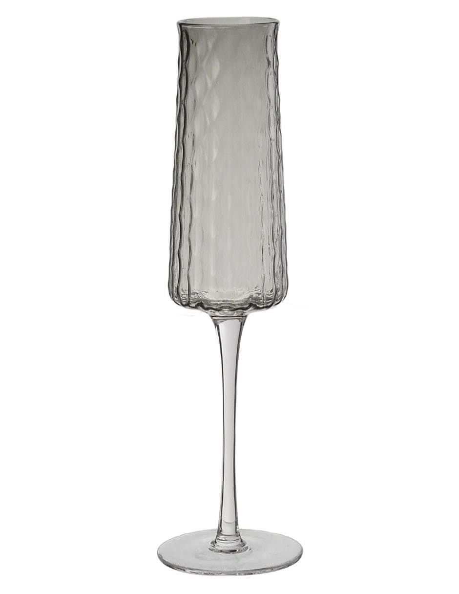 Copa flauta de vidrio