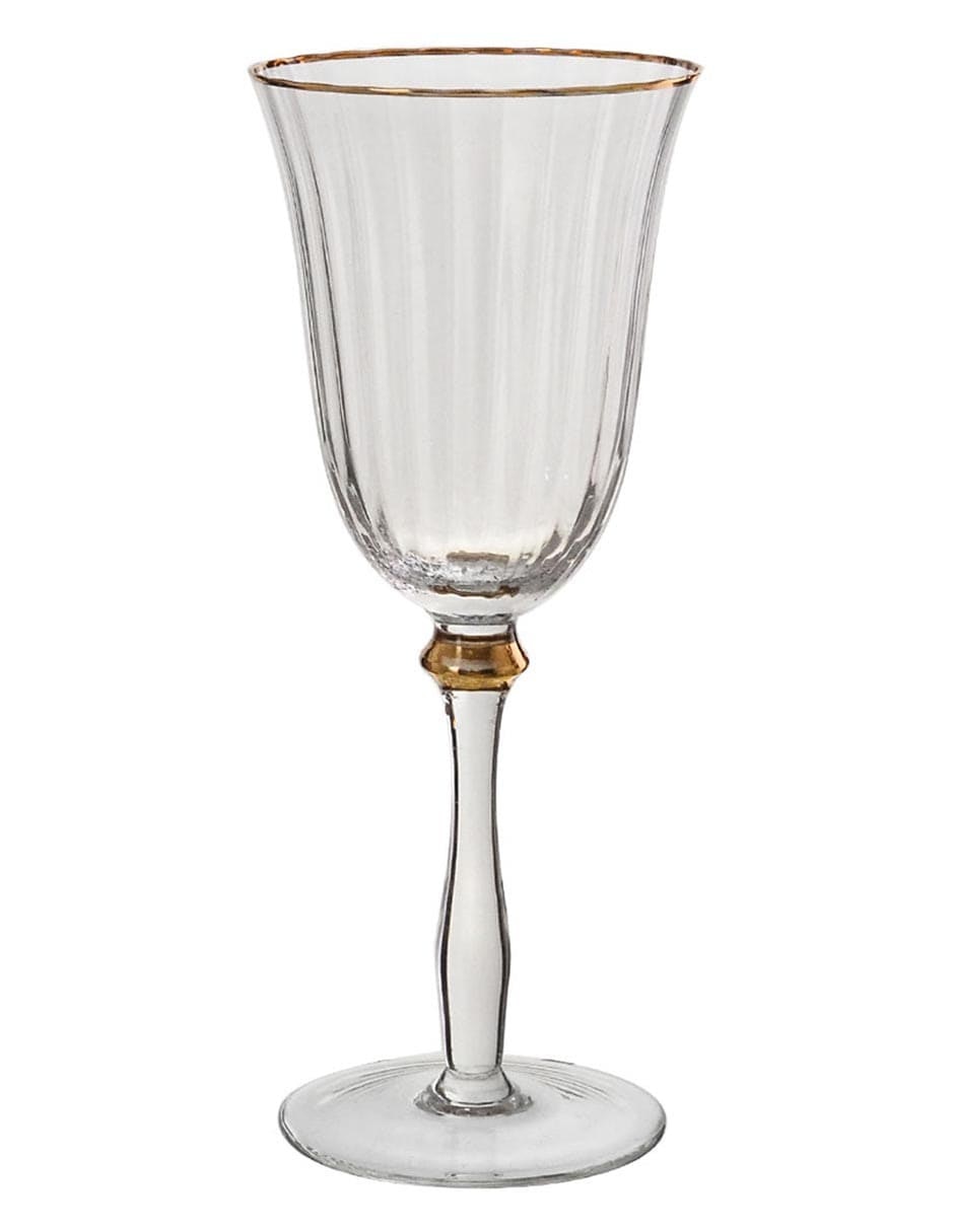Copa para vino de vidrio