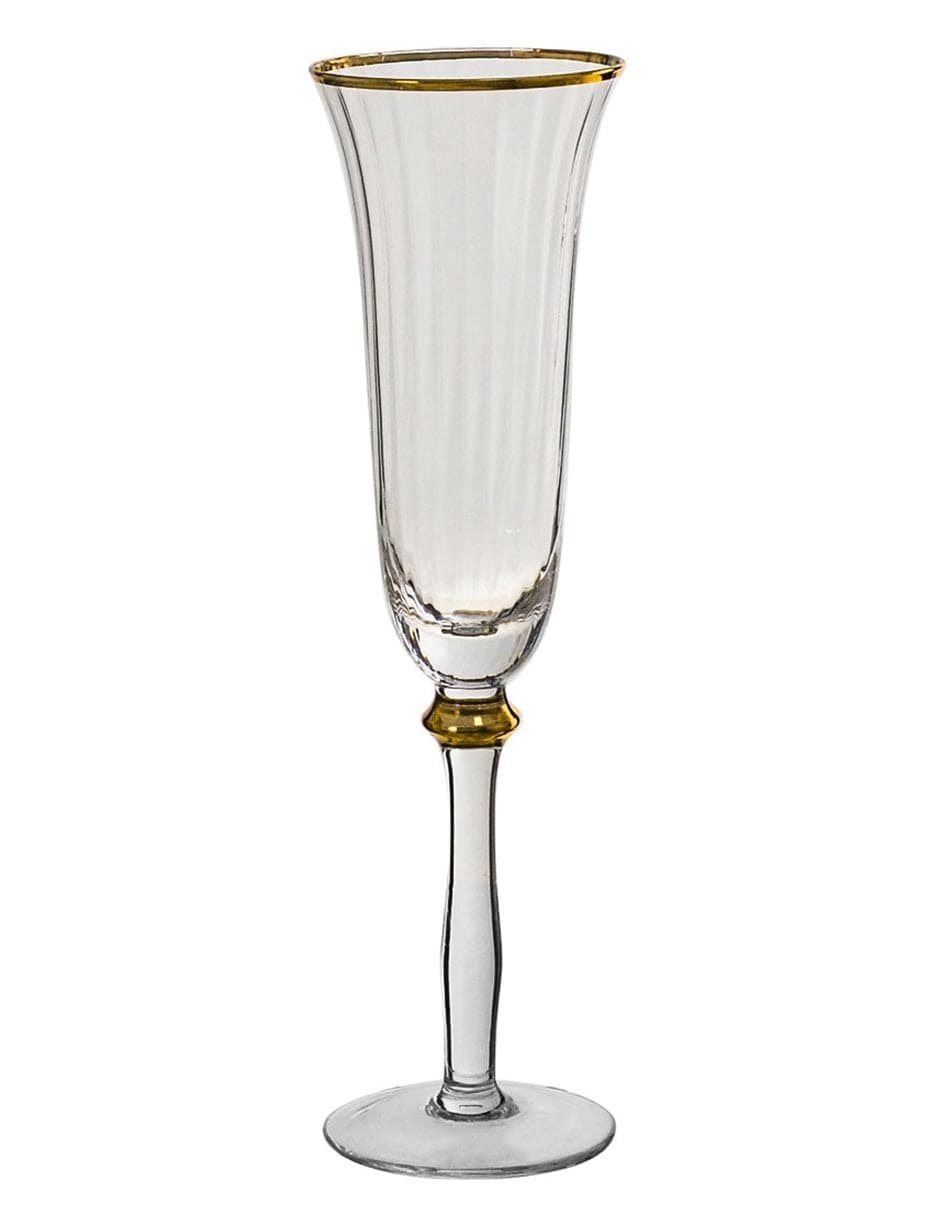 Copa flauta Roya de vidrio