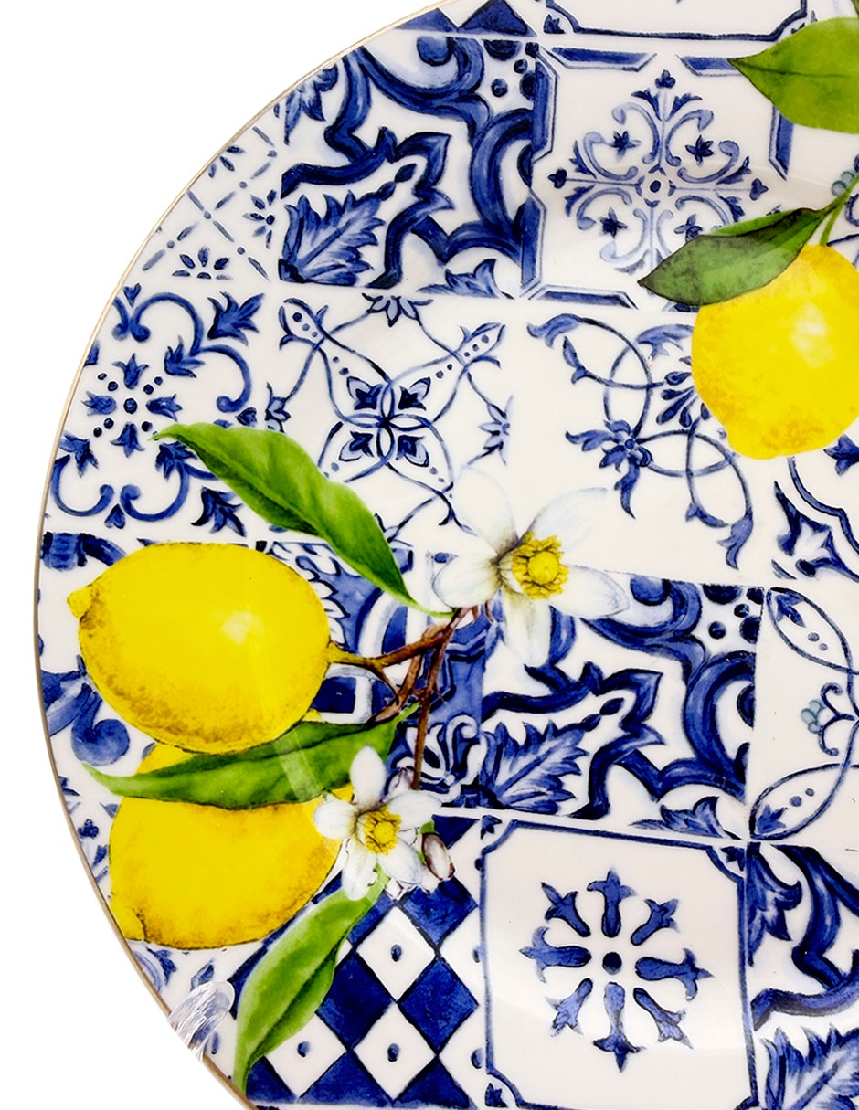 Vajilla cerrada Veranéa de porcelana para 4 personas 8