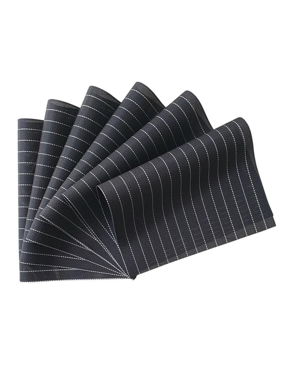 Set mantel individual rectangular de poliéster