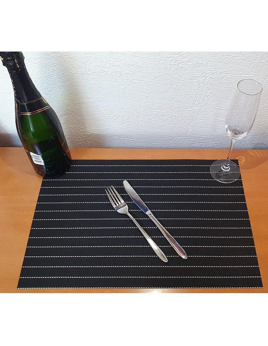 Set mantel individual rectangular de poliéster 4