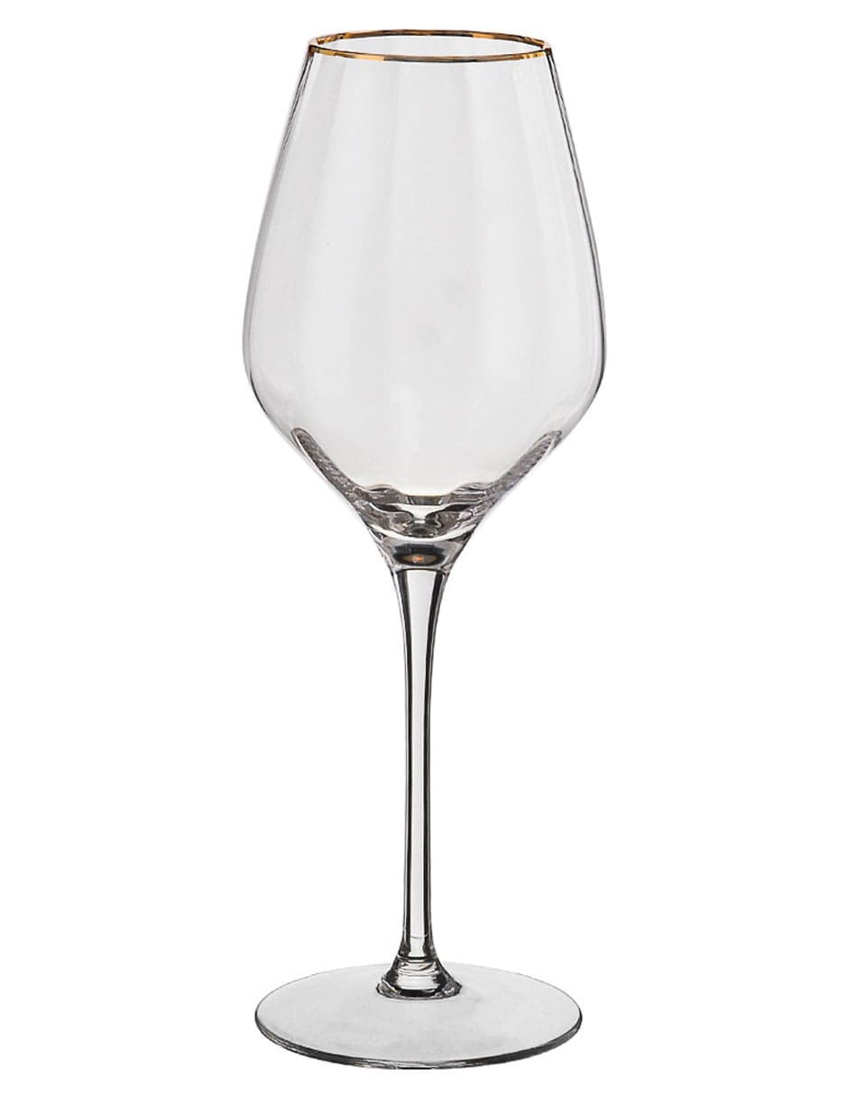 Copa para vino de vidrio