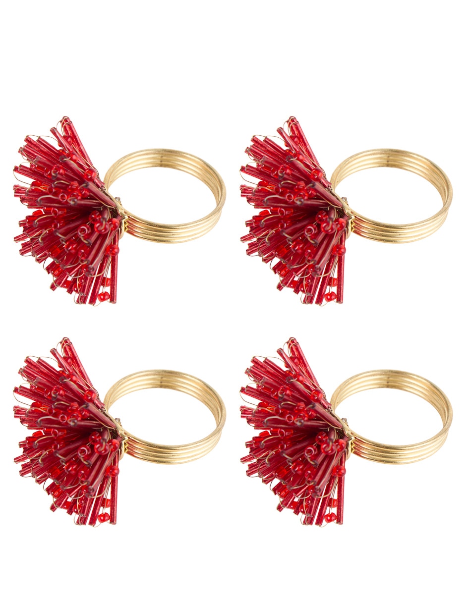 Set aro servilleta Red