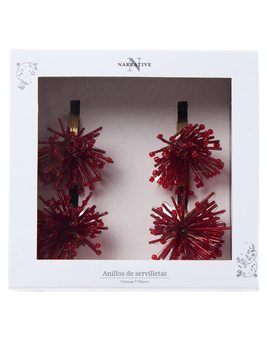 Set aro servilleta Red 5