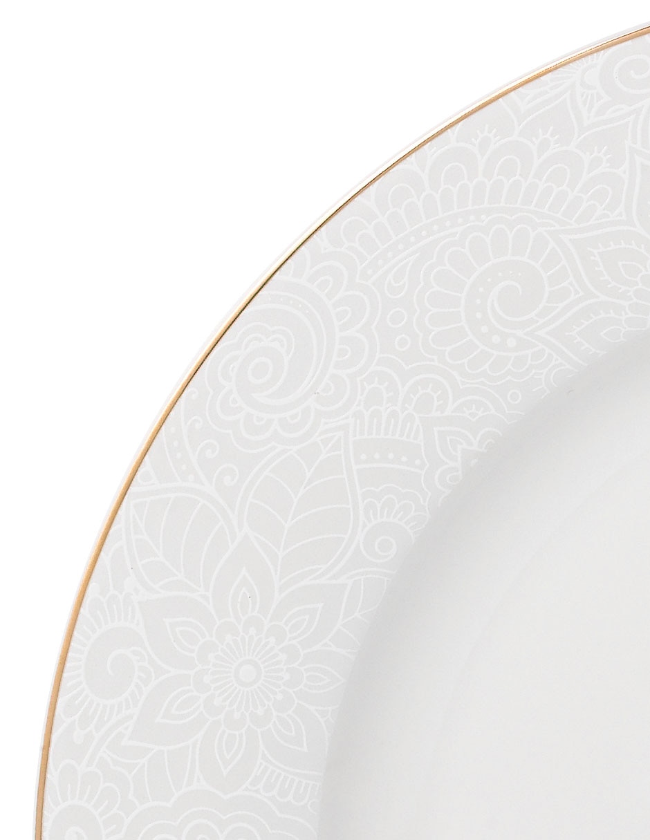 Vajilla cerrada Jolie de porcelana para 12 personas 12