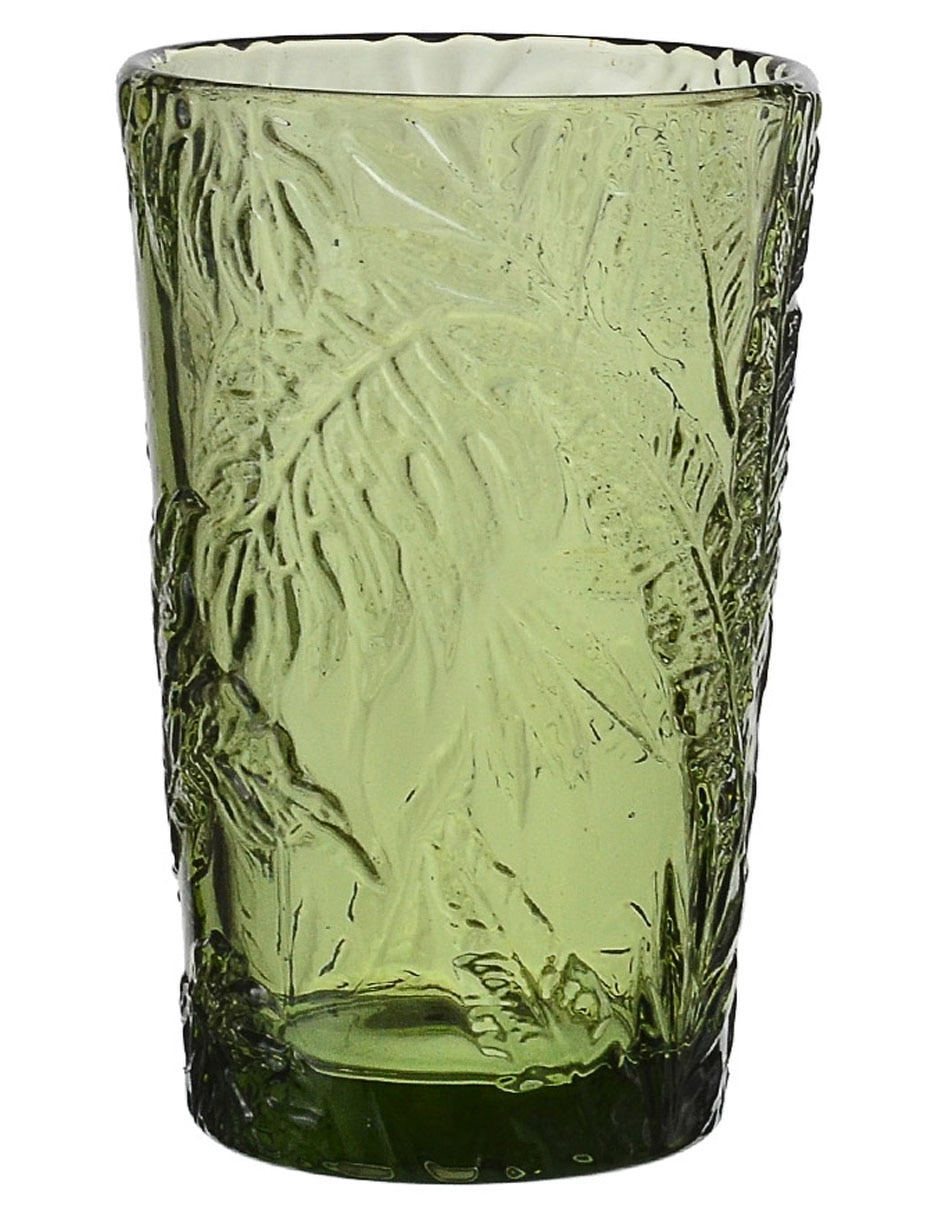 Vaso para agua Palmira de vidrio