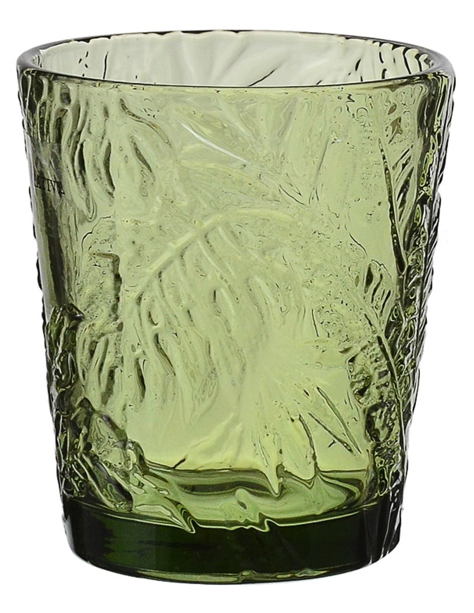 Vaso dof Palmira de vidrio