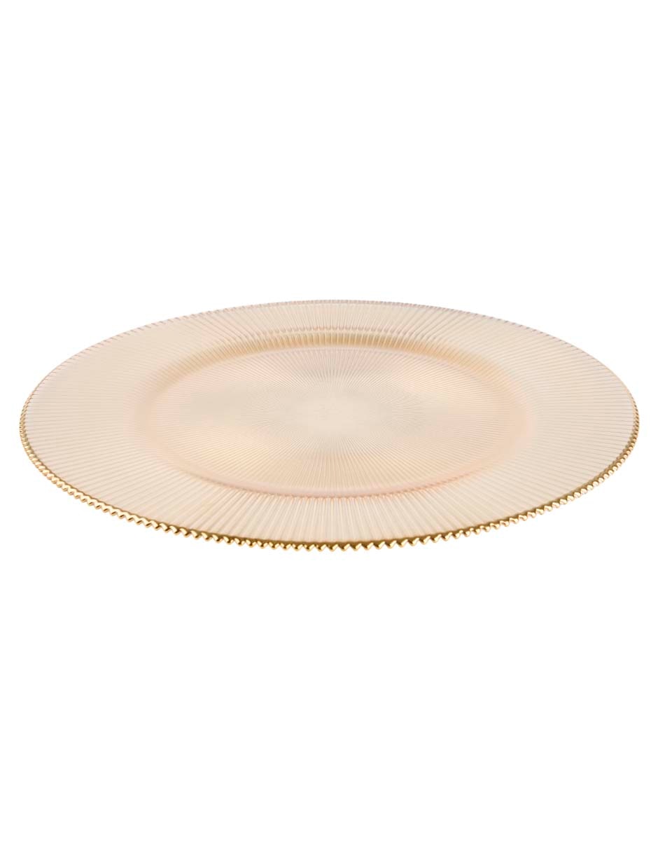 Plato base de vidrio