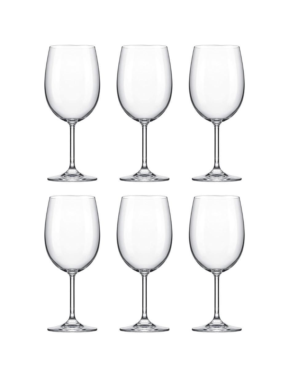 Set de copas para agua Gala 45 de vidrio