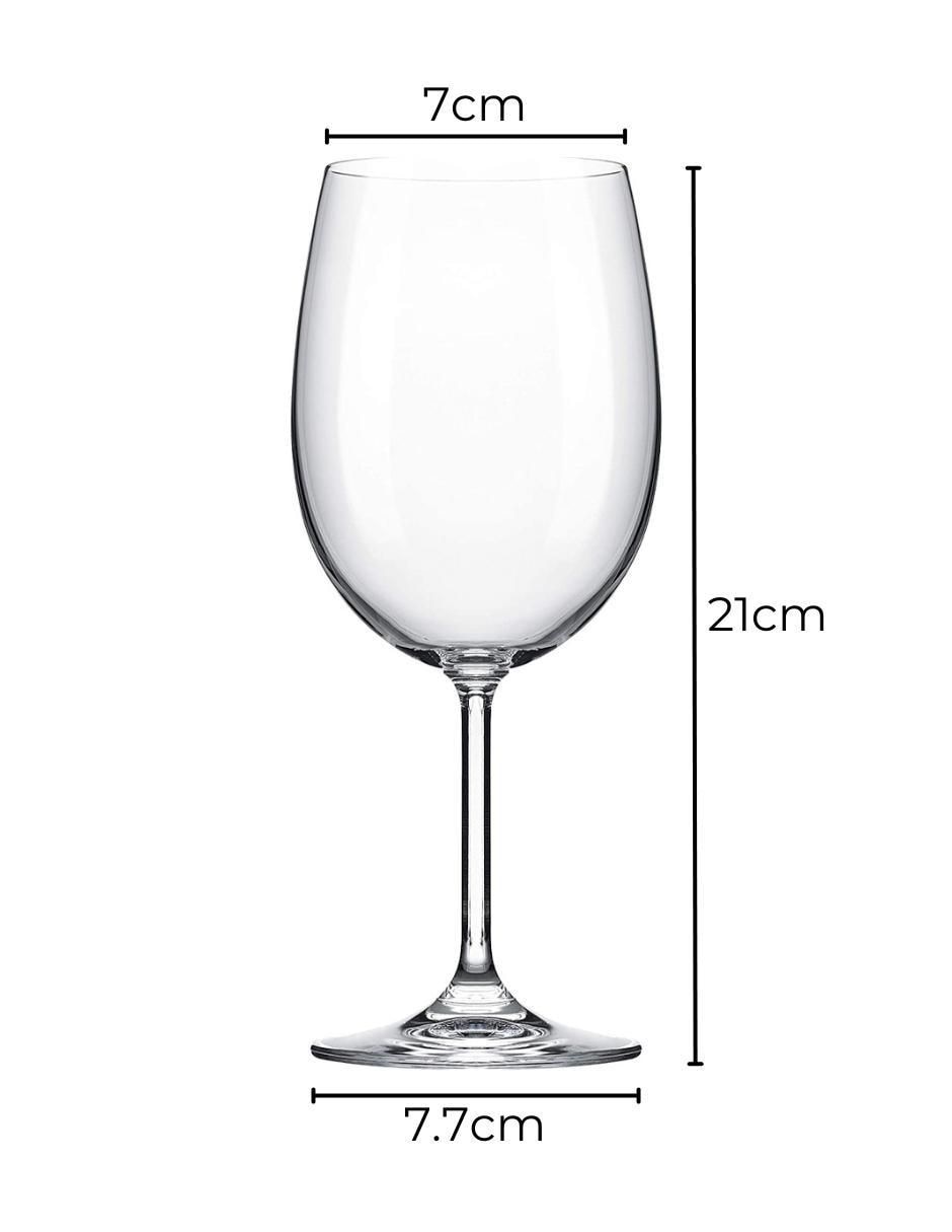 Set de copas para agua Gala 45 de vidrio 3