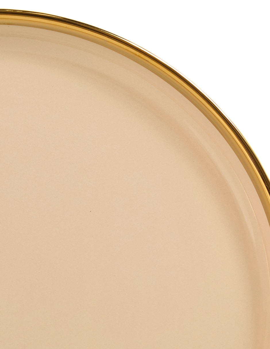 Vajilla greigegold de porcelana para 4 personas 4