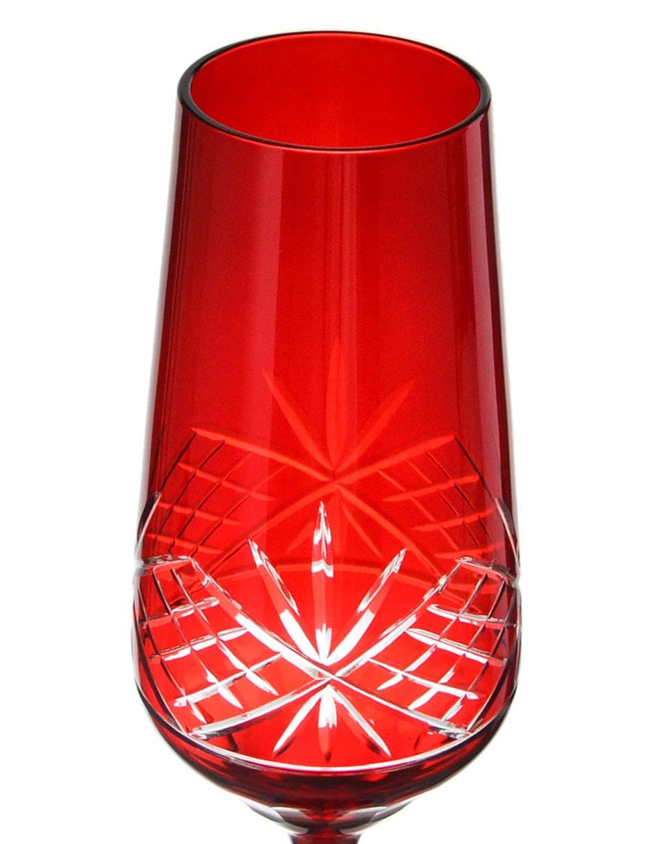 Copa navideña para vino de vidrio 2