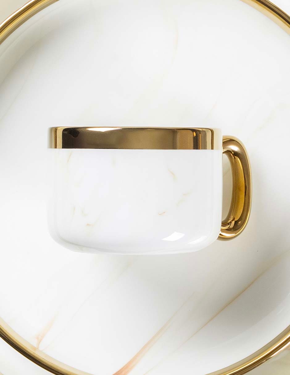 Vajilla cerrada silanabeige de porcelana para 4 personas 3
