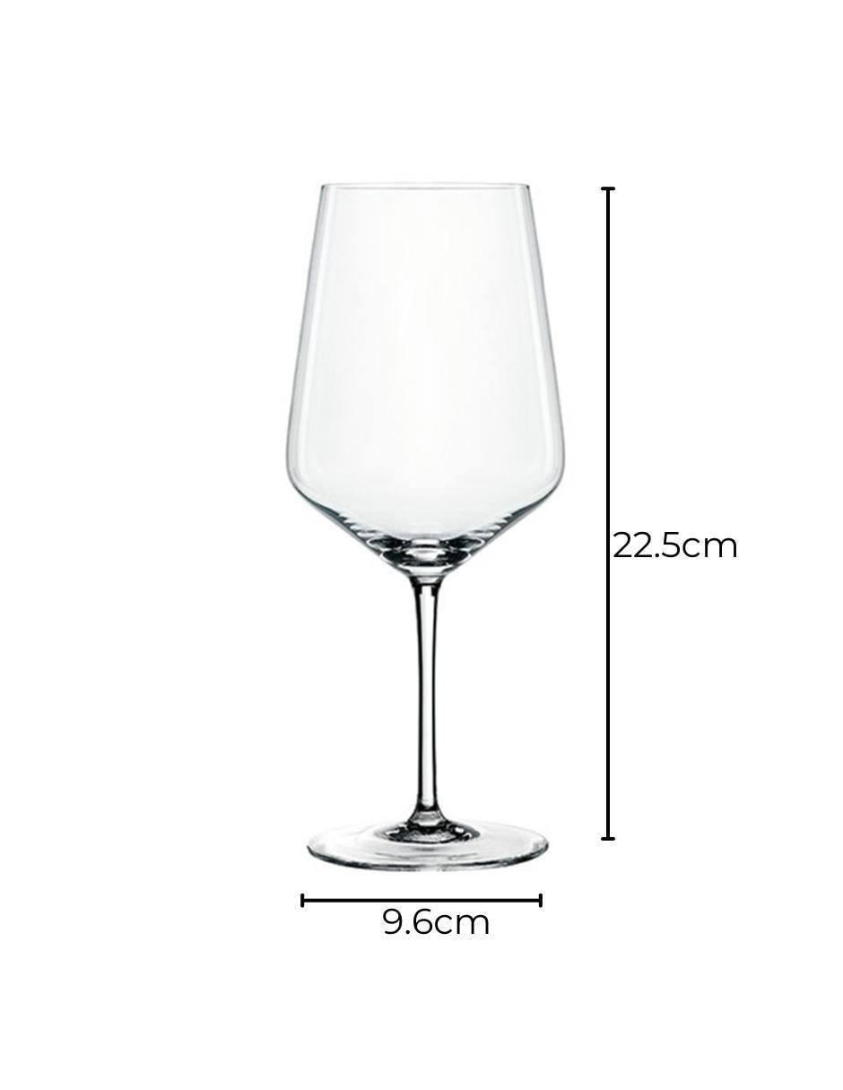Set de copas para vino tinto Style de cristal 5