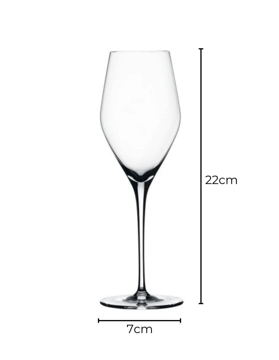 Set de copas para champán Proseco de vidrio 4