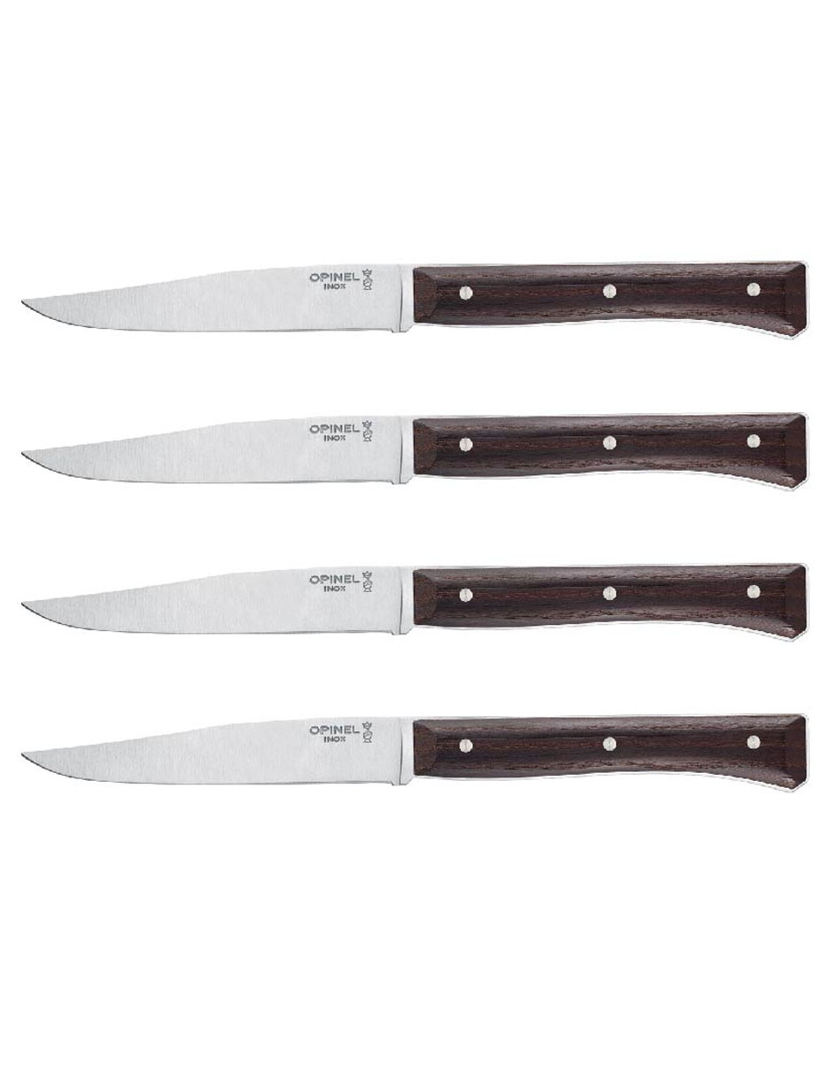 Set de cuchillos carniceros de madera de fresno 4 piezas Set de cuchillos carniceros de madera de fresno 4 piezas