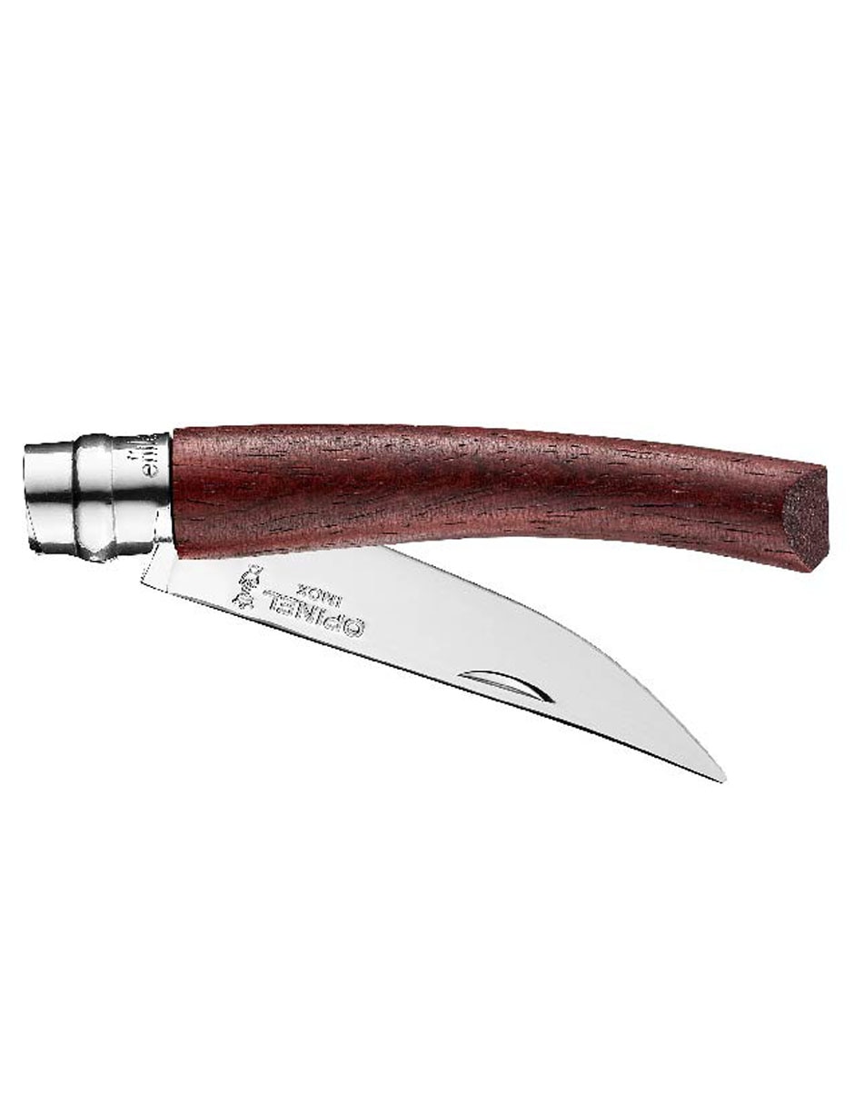Cuchillo de carne de bolsillo de madera de paduck 2