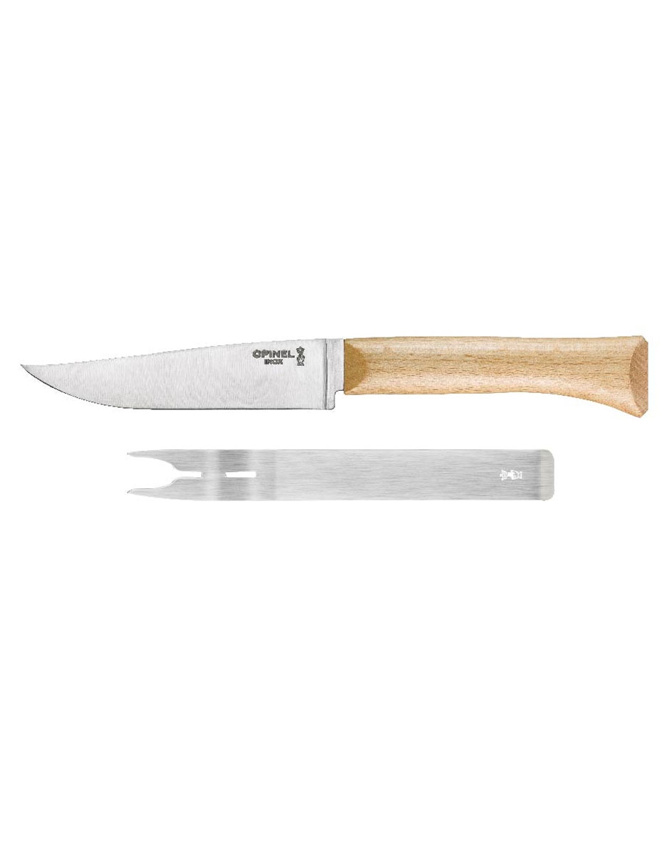 Set de cuchillo y tenedor de mesa para quesos 2 piezas